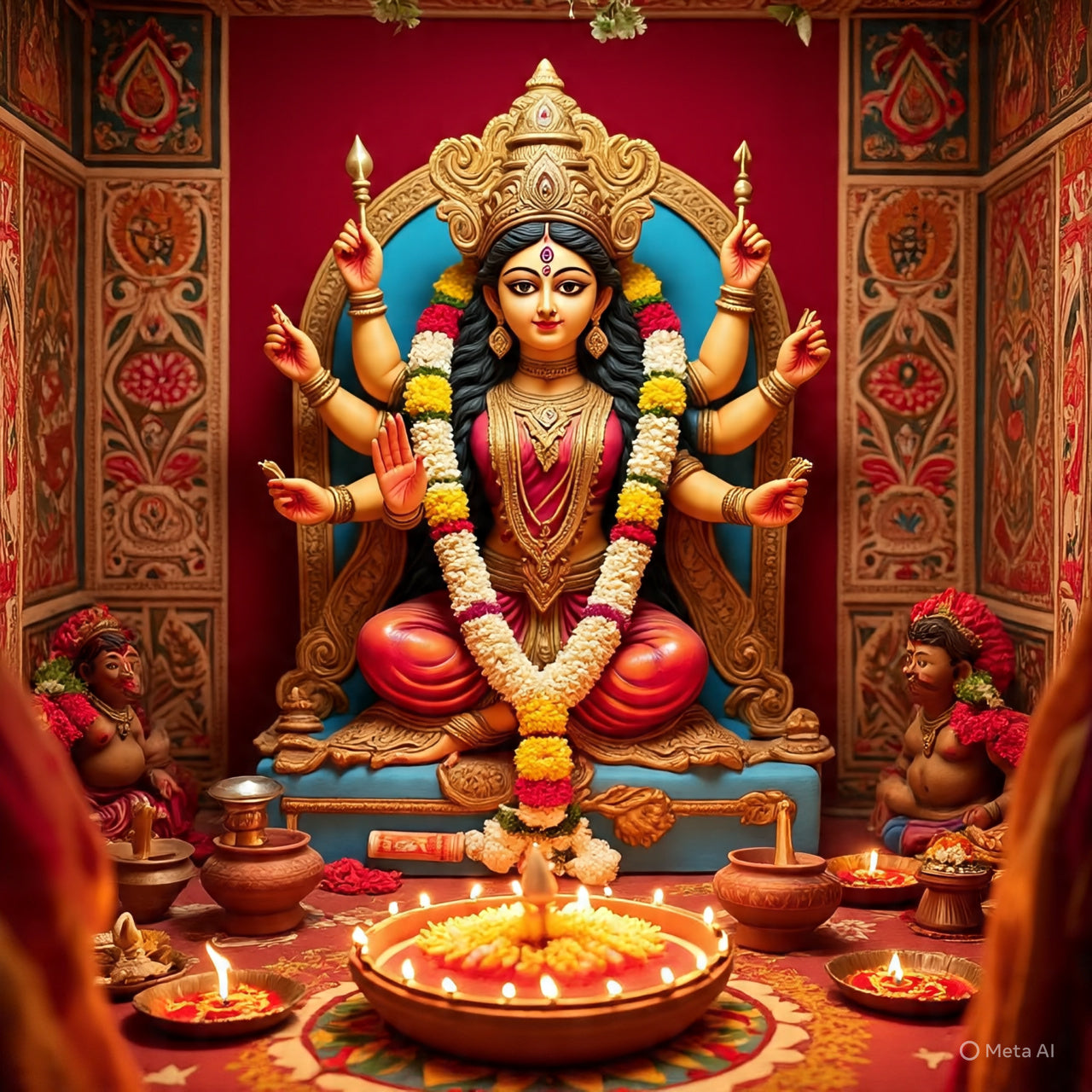 Navratri Puja (Divine Goddess Worship)